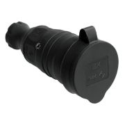 Розетка с защитной крышкой переносная ОМЕГА IP44