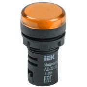 Лампа AD22DS(LED)матрица d22мм желтый 24В AC/DC  ИЭК