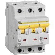 Выкл. авт. ВА47-60M 3Р 32А 6кА С IEK