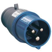 Вилка 013 2Р+РЕ 16А 220В IP44 ИЭК