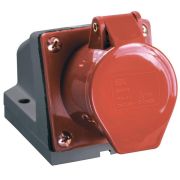 Розетка накладная 32A 3P+PE IP44 380V AC