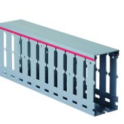 Короб перфорированный 60x60 серый RL12
