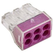 Строительно-монтажная клемма СМК 773-326 фиолетовая IEK, арт. UKZ-001-326