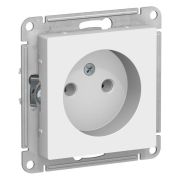 ATLASDESIGN РОЗЕТКА без заземления, 16А, механизм, БЕЛЫЙ, арт. ATN000141
