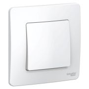 SE Blanca Выключатель 1-клавишный внутр Бел 10А, 250B